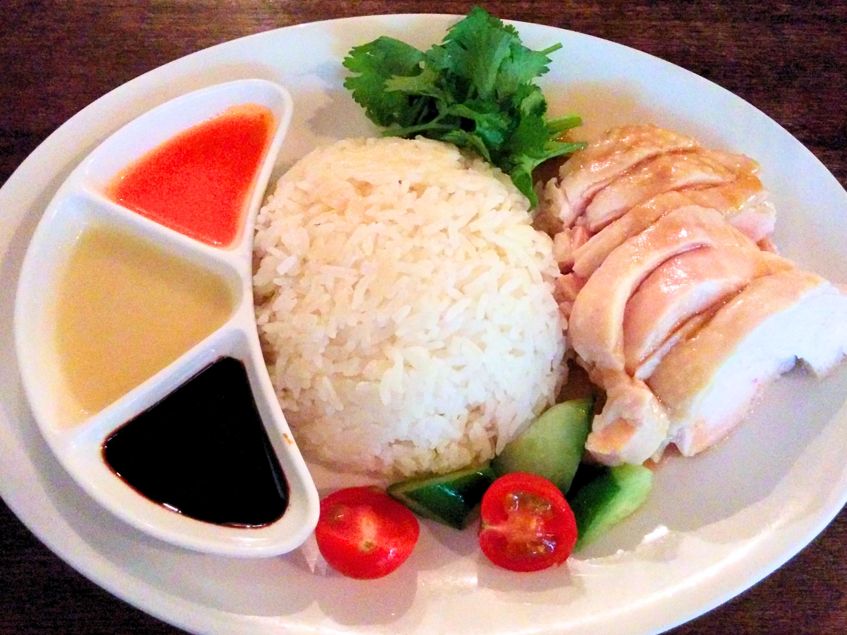 Hainanese Chicken Rice