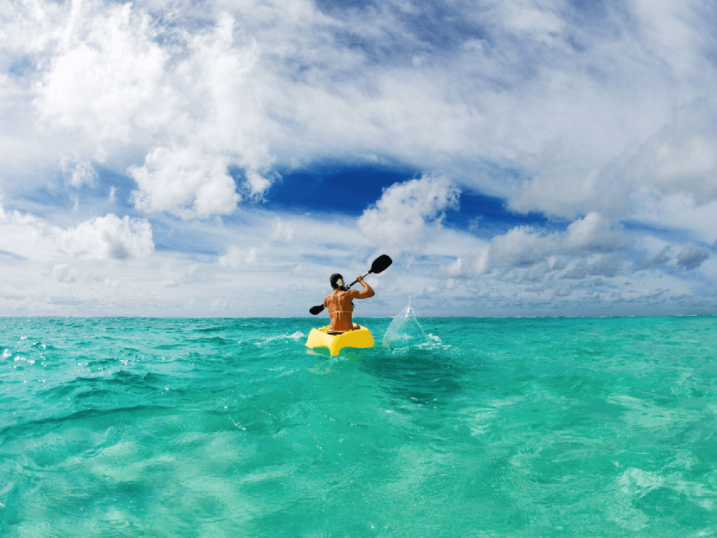 Kayaking at Grand Park Kodhipparu