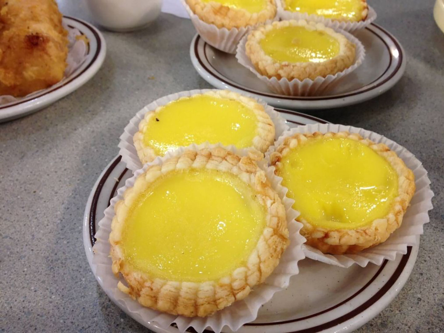 Egg tarts in Hong Kong