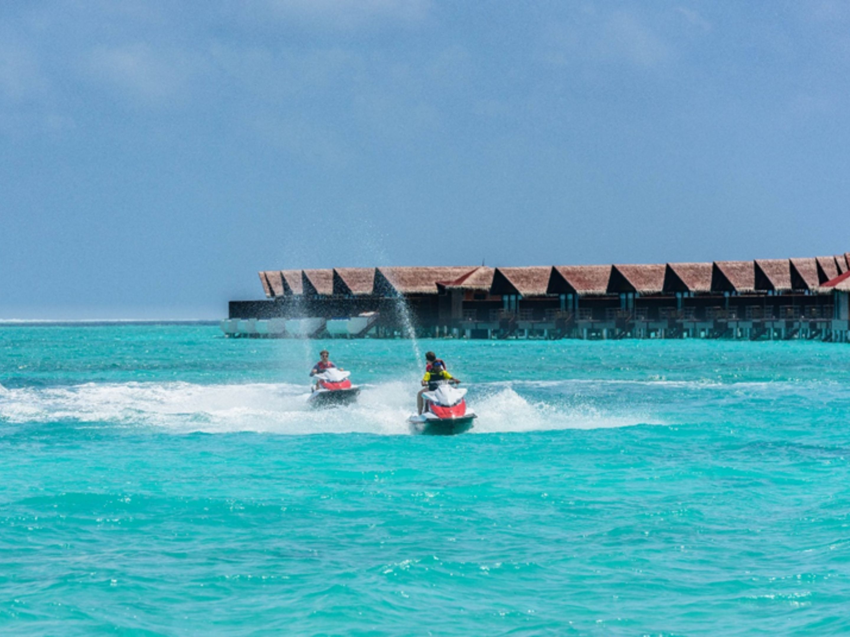 Jet Ski at Grand Park Kodhipparu, Maldives