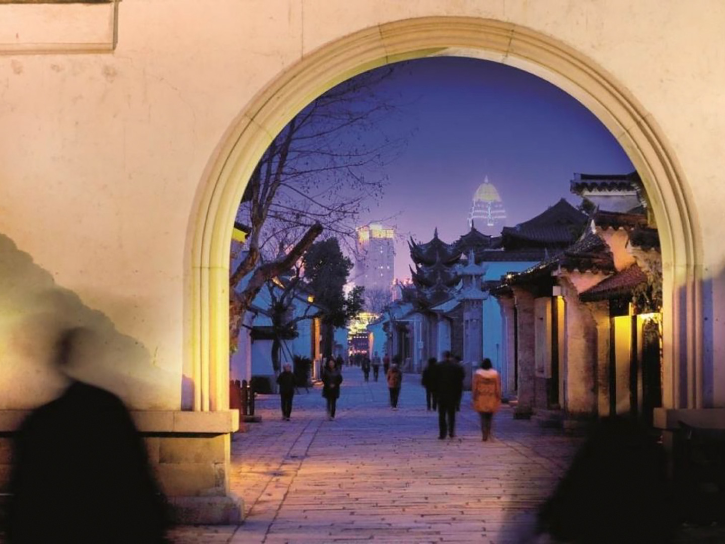 Old town with a view of Wuxi
