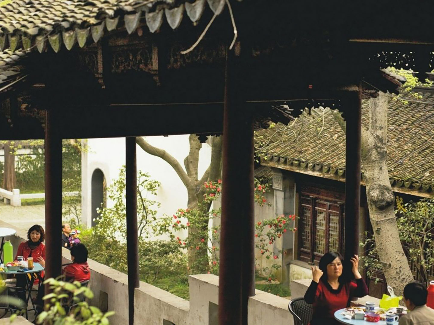 Pavilion teahouses