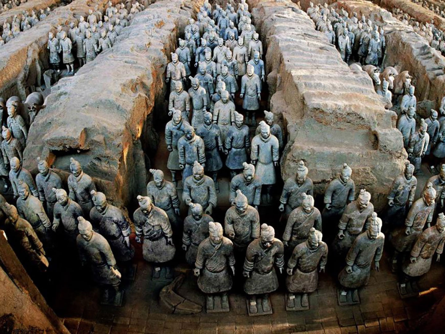 Terracotta warriors in Xi An