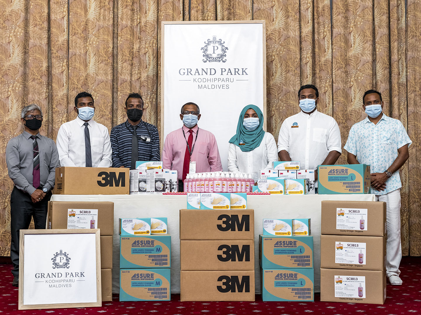 Donation of healthcare essentials in Maldives